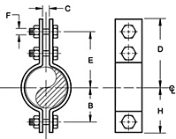 Pipe Clamp Fig. 304