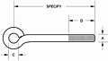 Figure 33 - Machine Thread Eye Rod