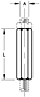 Figure 123R - Steel Reducing Rod Coupling