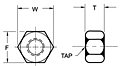 Figure 165H - Heavy Hex Nut