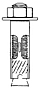 Figure SA-1/4 x 1-3/8 - Stainless Steel Sleeve Anchors